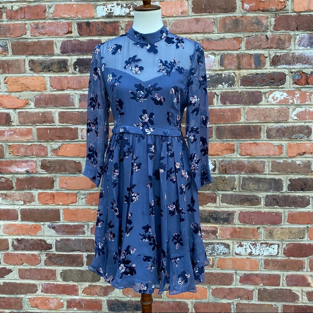 Rebecca Taylor Long Sleeve Dress